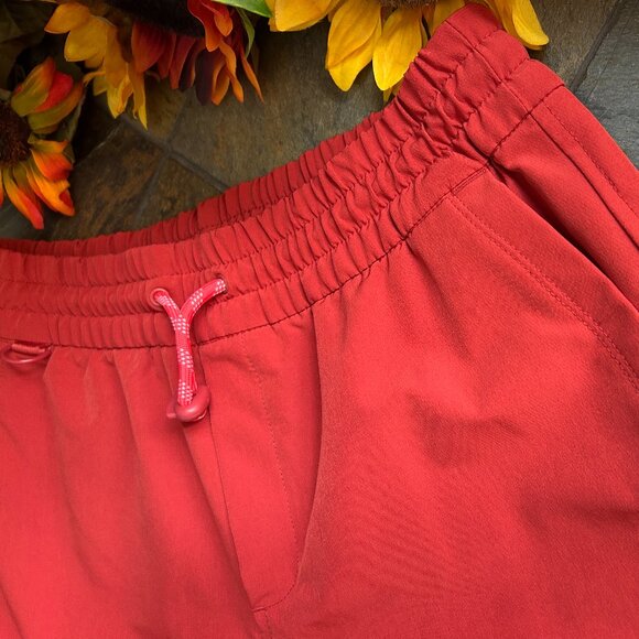 StretchTech Colorblock High-Waisted Athletic Shorts - Picture 6 of 14